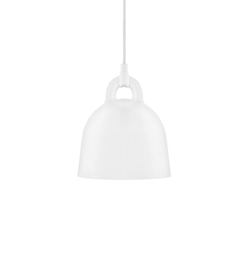 Bell hanglamp - X-Small, Wit
